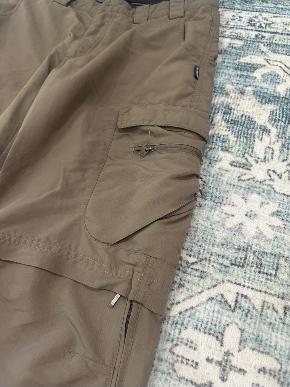 Men's Convertible Cargo Pants - Picture 2 of 6